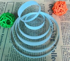 high temperature resistant 3.3 Borosilicate sight glass thickness 1mm and 30mm