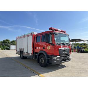 China PM60/SG60 Isuzu Fire Truck Heavy Duty Rescue Truck 8270 X 2550 X 3480MM 5000L on sale