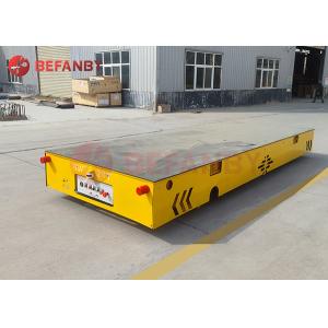 Motor Warehouse Trackless Transfer Cart 20 Ton For Pipe Industry