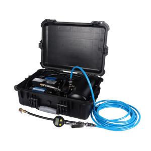 Portable 12 Volt Air Compressor with 62A Motor and 4.5 CFM at 30 PSI for Heavy