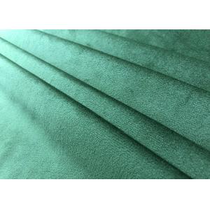 240GSM Soft 100% Micro Polyester Fabric / Micro Velvet Fabric For Home Textile