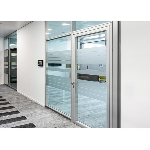 Frosted Film On Partition Wall Privacy Space Soundproof Office Meeting Room More