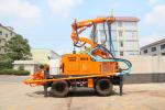 KC2012W Wet Shotcrete Machine Wireless Remote Control With External Air