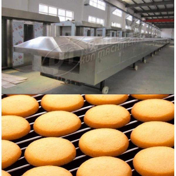 Gas tunnel oven 1000mm width Large Scale industrial baking equipment tunnel oven