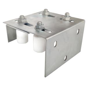 JNK Adjustable Bracket Guide Roller With 1/2" Bolt Dual Nylon Rollers