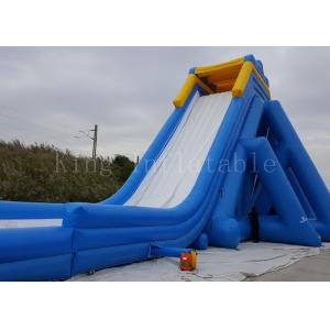 Cheap Customized Kids Inflatable Slip N Slide Durable 0.55mm PVC Tarpaulin Material for sale