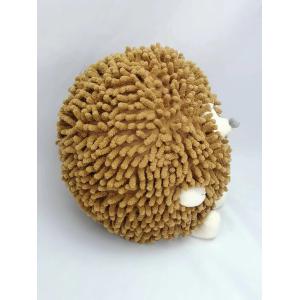 OEM ODM Cute Hedgehog Toy Stuffed Animal Chenille Cord Velour And PP Cotton