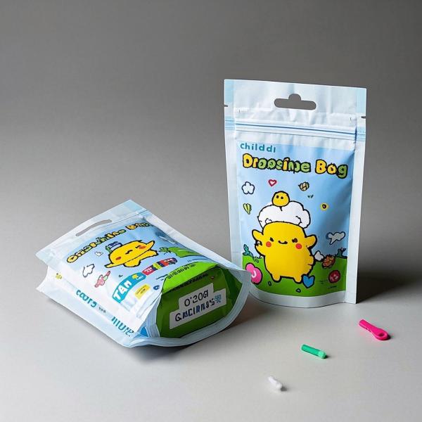 Quality Child Resistant Bags - Safety Certified Durable Plastic Composite Packaging, Reclosable Zipper & Custom Sizes/Printing wholesale