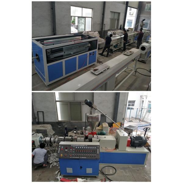 Quality PLC Control Plastic Pipe Extrusion Line Automatic PVC Pipe Cutting Machine wholesale