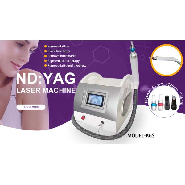 Professional 1064nm Permanent Tattoo Removal Machine Portable Q Switch Nd Yag