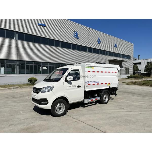 Pure Electric Self-Loading Garbage Truck 5031 Meeting Custom's Requirement for Sustainable Waste Collection