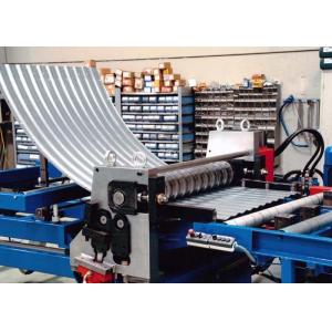 High Speed Steel Silo Corrugated Panel Roll Forming Machine With Thickness 2-4mm