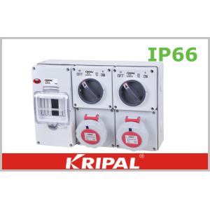 Cheap Hoseproof Industrial Power Socket IP66 Pin And Sleeve Connectors for sale