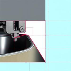 Bottom Corner Rounding Press for Sink