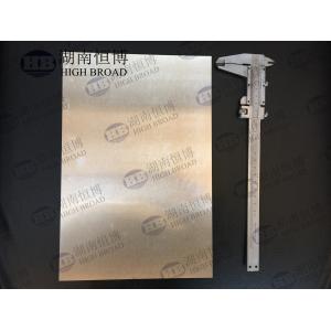 Thermal Conductivity Silver Smooth Magnesium Alloy WE43 Sheet With 1040 Jkg-1k-1