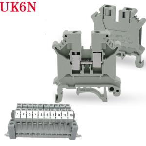 UK6N UK Series DIN Rail Screw Clamp Terminal Blocks