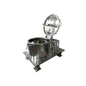Peony Hemp Oil Ethanol Extraction Separator Basket Centrifuge Machine
