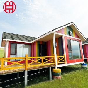 Customized Light Gauge Hotel 3 Bedroom Prefab Villa with Steel Structure in