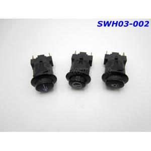 Safety Push Button Electrical Switch , Terminal Pin Round Push Button Switch