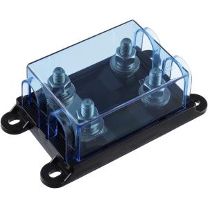 High Breaking Capacity Dual 2-Way AMG Mega Fuse Holder for Automotive Industry