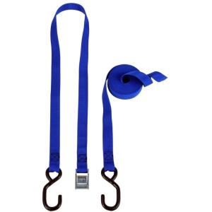 ISO9001 Blue 1T 25mm 8 Meters S Hook Tie Down Straps