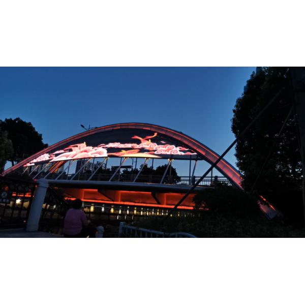 Outdoor Curtain P31.25 LED Wall P31.25 Outdoor Grid LED Display Outdoor Mesh