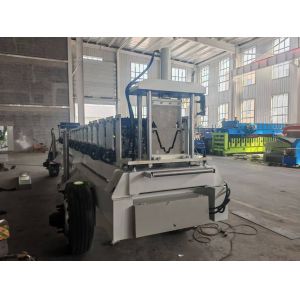 Portable Gutter Roll Forming Machine with 500mm Feeding Width and 8-15m/min