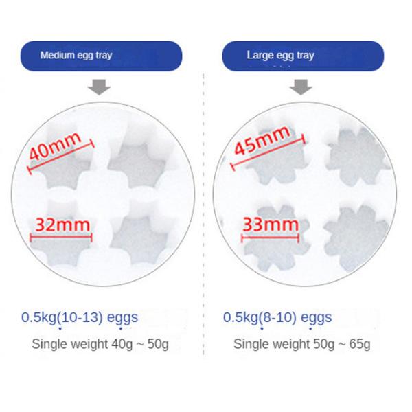 Custom High Density Transport Protection Egg Packaging Die Cut EPE Foam