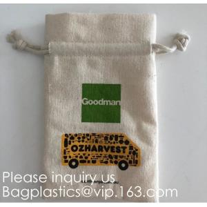 China Reinforced Stitching & Easy Closure Cotton Drawstring Pouches | Perfect for Party Favors & Gifts,Thank You Gifts promoti on sale