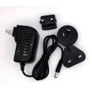 Interchangeable ac plug 12V 2A 1A 5V 2A 12v 5a power adapter with USA/Australia