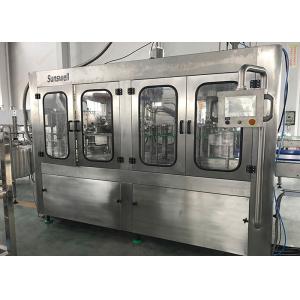 5000 Bph Rinsing Capping Filling Water Machine 3 In 1 For Mineral Pure Water