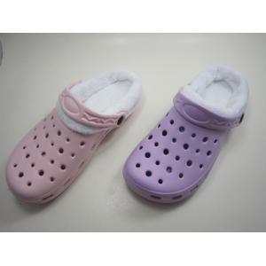 Flexible Thick Outsole Odm Fuzz Lined Clog Style Slippers