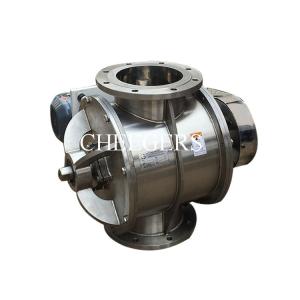 1.5KW 0.06mm Pneumatic Rotary Valve Oats Flour Material Handling