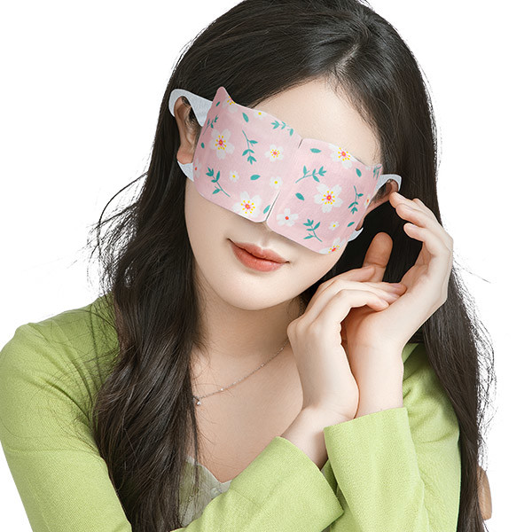 Quality Self Heating Eye Warm Compress Mask ODM Heated Sleep Eye Mask wholesale