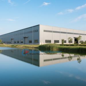 China High-Strength Prefabricated Steel Structure Warehouse With Anti Corrosion Treatment on sale