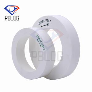 Glass edge processing tools Spiral Felt Sanding Disc Standard size polishing