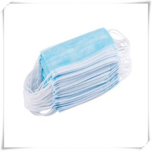 Nonwoven Fabric Disposable Earloop Face Mask , Disposable Nose Mask Stable