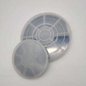 Cheap Transparent Polypropylene Coin Wafer Shipper With Base Spring Top SGS Compliant for sale