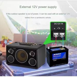 Usb Connectivity Wireless Portable Bluetooth Speakers in Plastic Cabinet