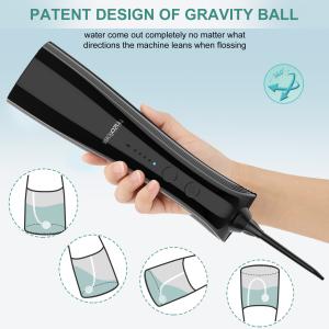 Multi Nozzles High Pressure Water Flosser for Oral Irrigation and Teeth Cleaning