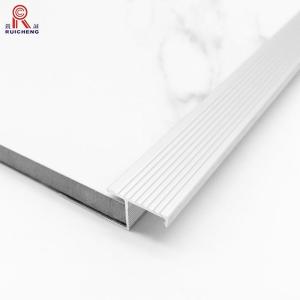 Anti Slip Aluminum Stair Edge Trim 8.5mm Height Fungi Resistant