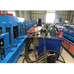 Highway Safety W Beam Guardrail Roll Forming Machine With Punching Devices