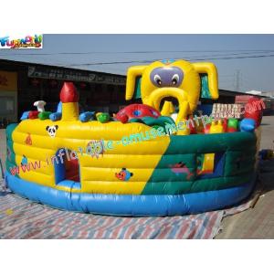 Cheap Commercial Bouncy Inflatable Amusement Park for sale
