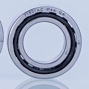 71801AC P4A GA Super Precision Single Row Angular Contact Ball Bearing 12X21X10