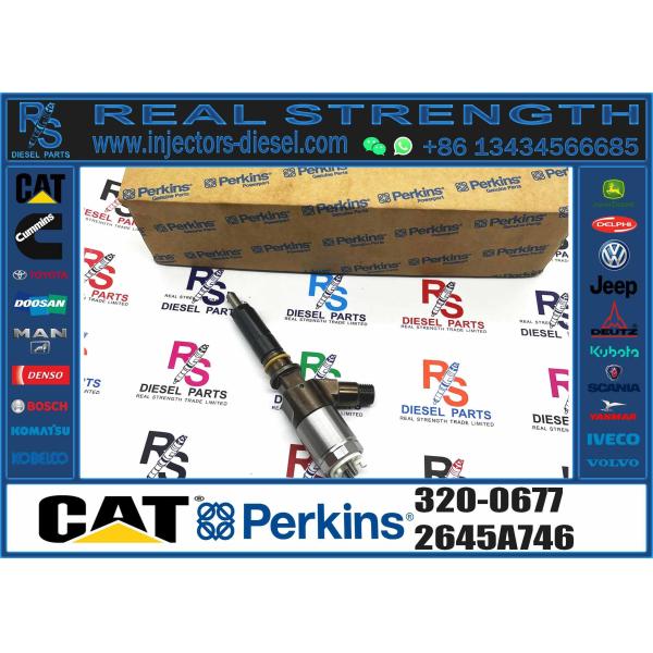 Quality 3200677 320-0677 2645A746 10R7671 New Aftermarket C6.6 Engine Fuel Injector For Excavator 323D 320DL wholesale