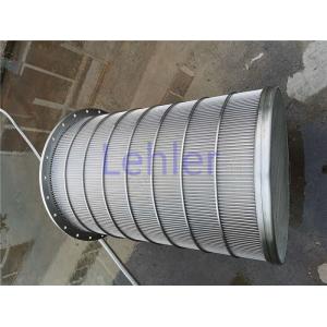 Lehler Wedge Wire Basket High - Precision Slot Opening For Starch / Sugar
