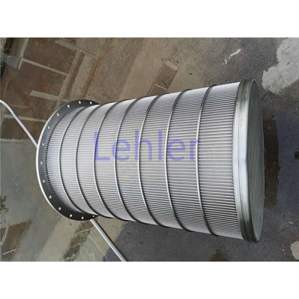 Lehler Wedge Wire Basket High - Precision Slot Opening For Starch / Sugar