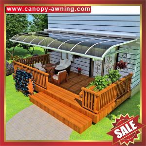 super durable terrace balcony patio polycarbonate alu metal canopy awning