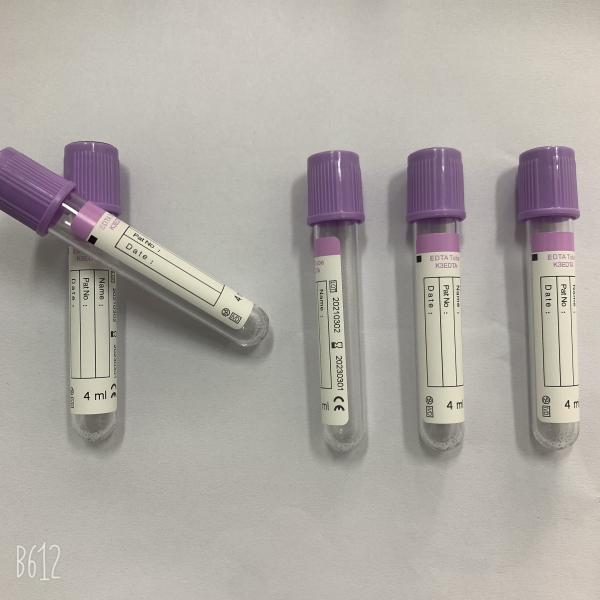 Quality 13X75 Pet Pp Material Bd vacuum blood colletion tube K2 Edta wholesale