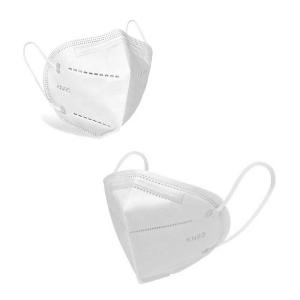 Sanitary Foldable Ffp2 Mask With Elastic Straps / Adjustable Nose Clip